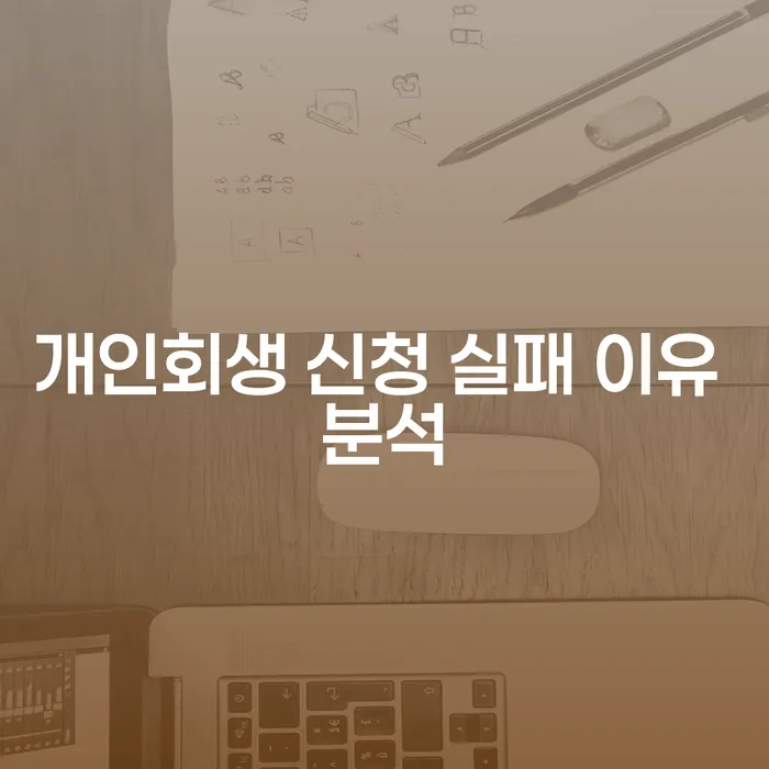 개인회생 신청이 실패하는 이유는 무엇일까요?