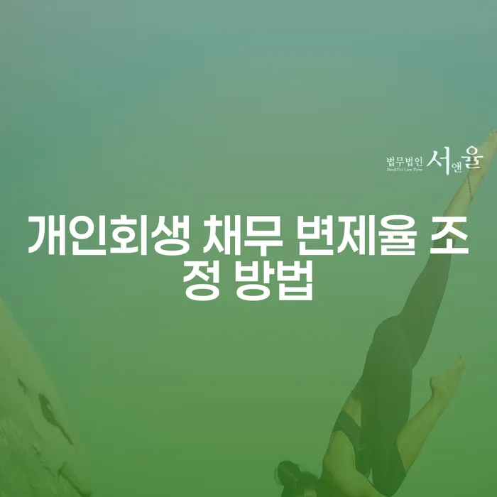 개인회생 채무 변제율 조정 방법을 알아봐야 할 때, 당신은 무엇을 해야 할까요?